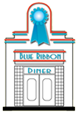 Blue Ribbon Diner Logo